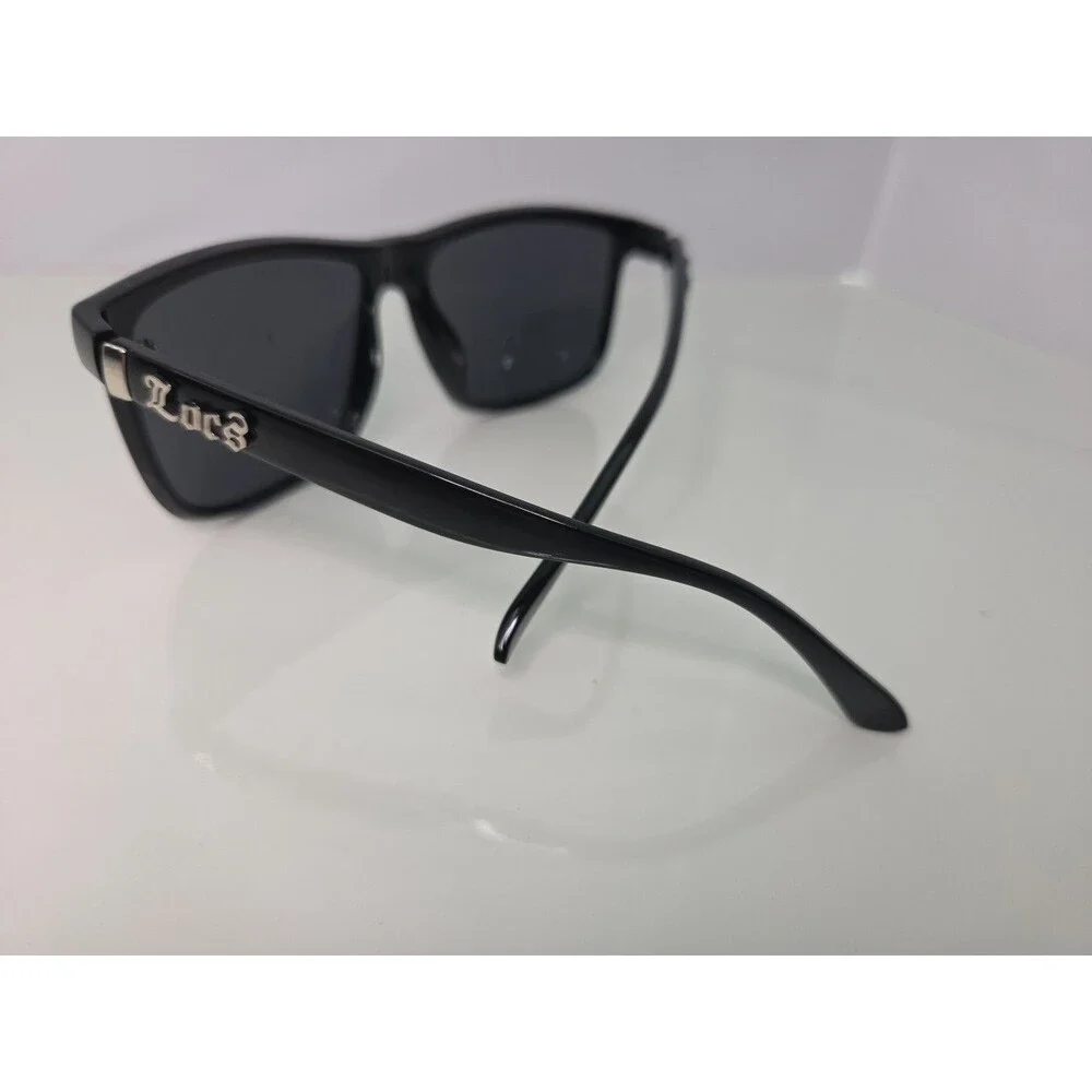 Locs Sunglasses Black Frame Smoke Tint Lens 8LOC91055-BK